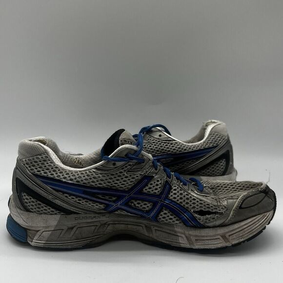 Asics GT-2170 Mens Size 10 Gray/Blue Mesh Athletic Running Shoes Sneakers BEATER - Picture 6 of 15
